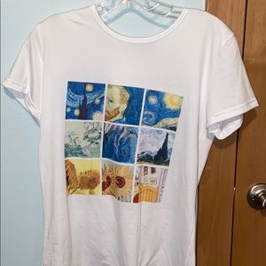NEVER WORN Van Gogh Shirt